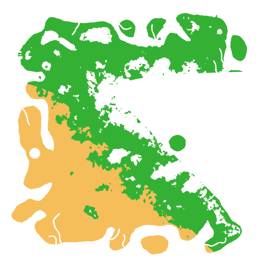 Biome Rust Map: Procedural Map, Size: 4500, Seed: 6064951