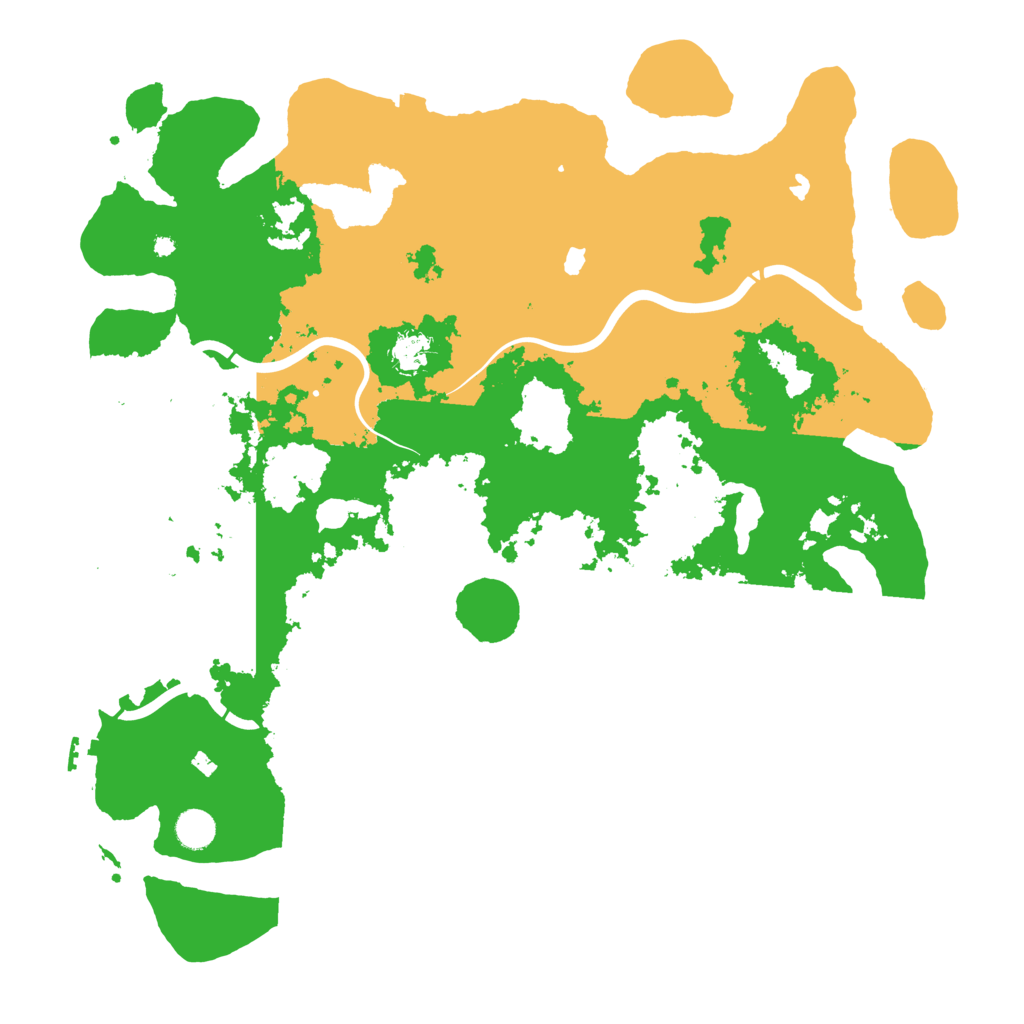 Biome Rust Map: Procedural Map, Size: 4500, Seed: 4480707