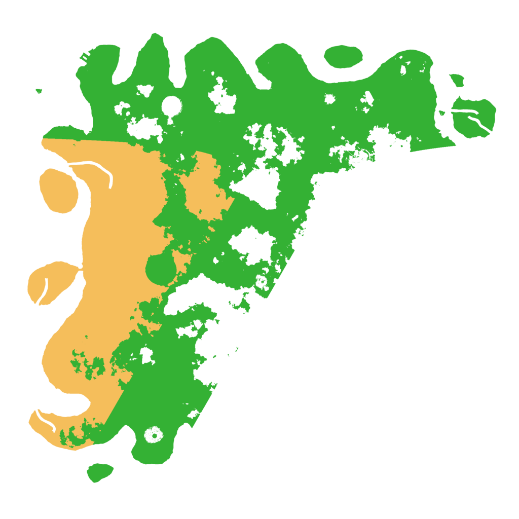 Biome Rust Map: Procedural Map, Size: 4500, Seed: 6182401