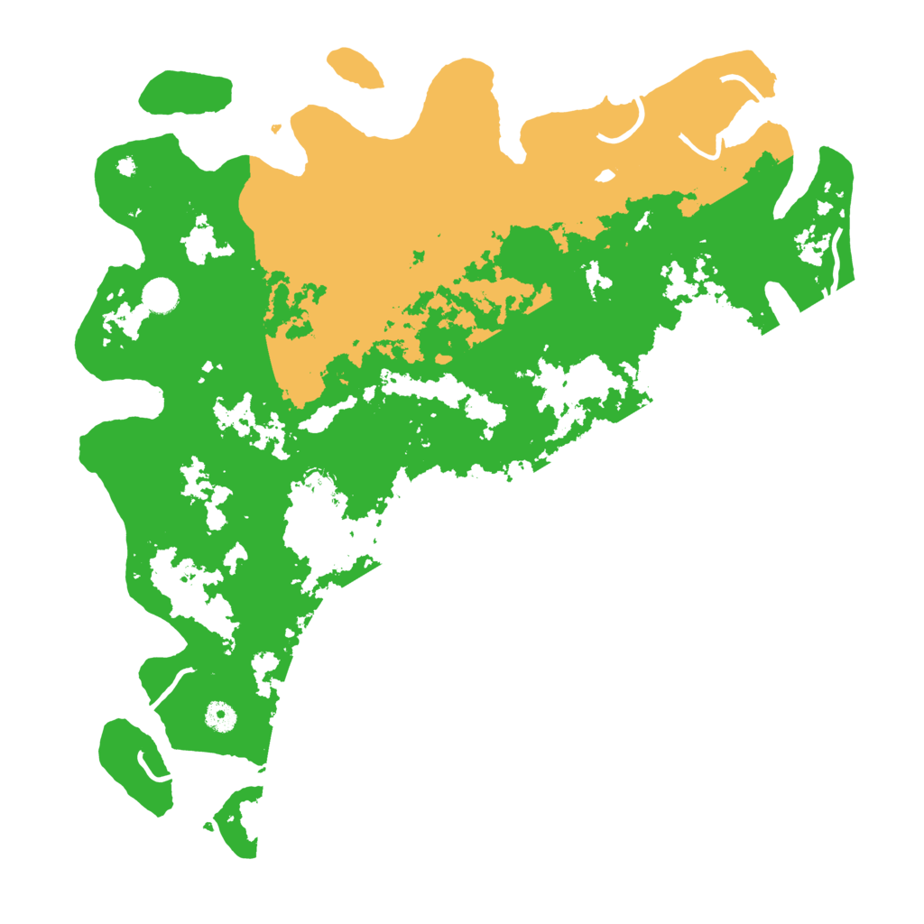 Biome Rust Map: Procedural Map, Size: 4500, Seed: 4668908