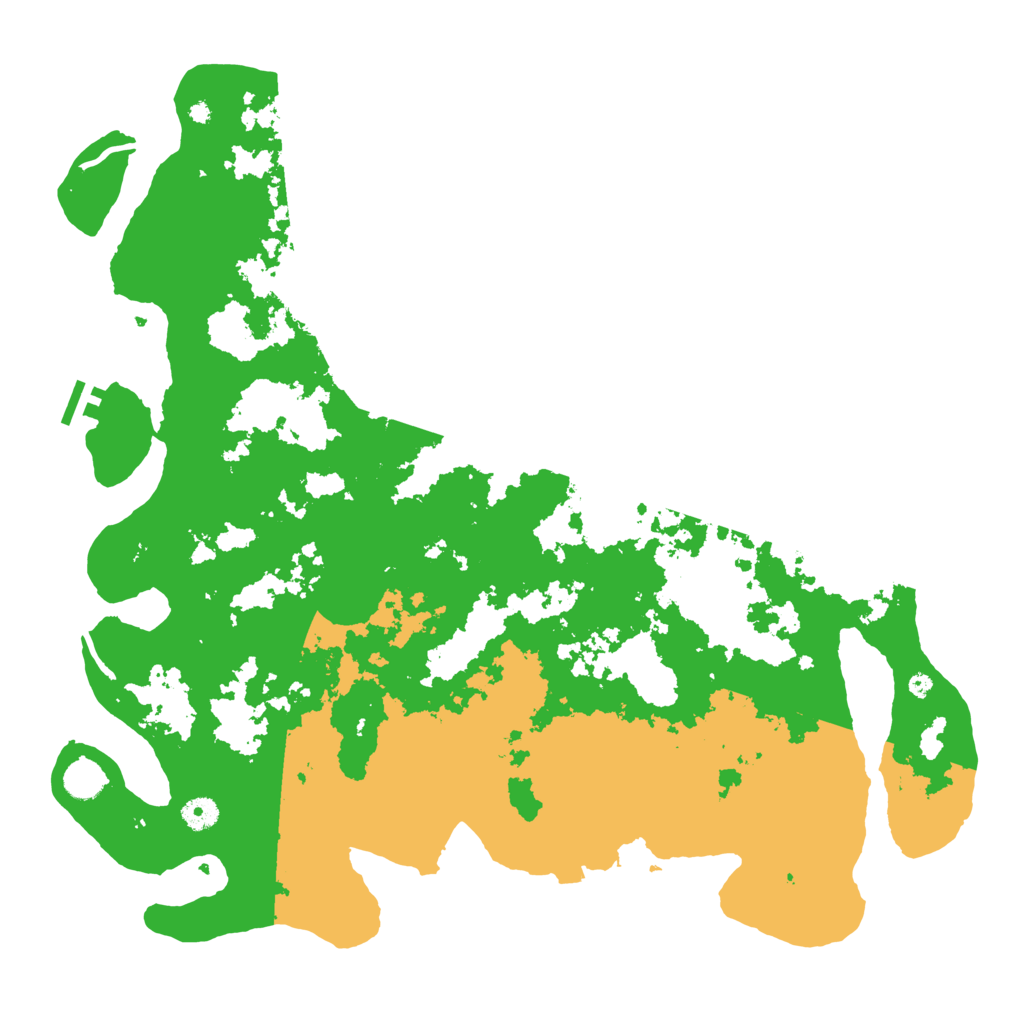 Biome Rust Map: Procedural Map, Size: 4500, Seed: 2815970