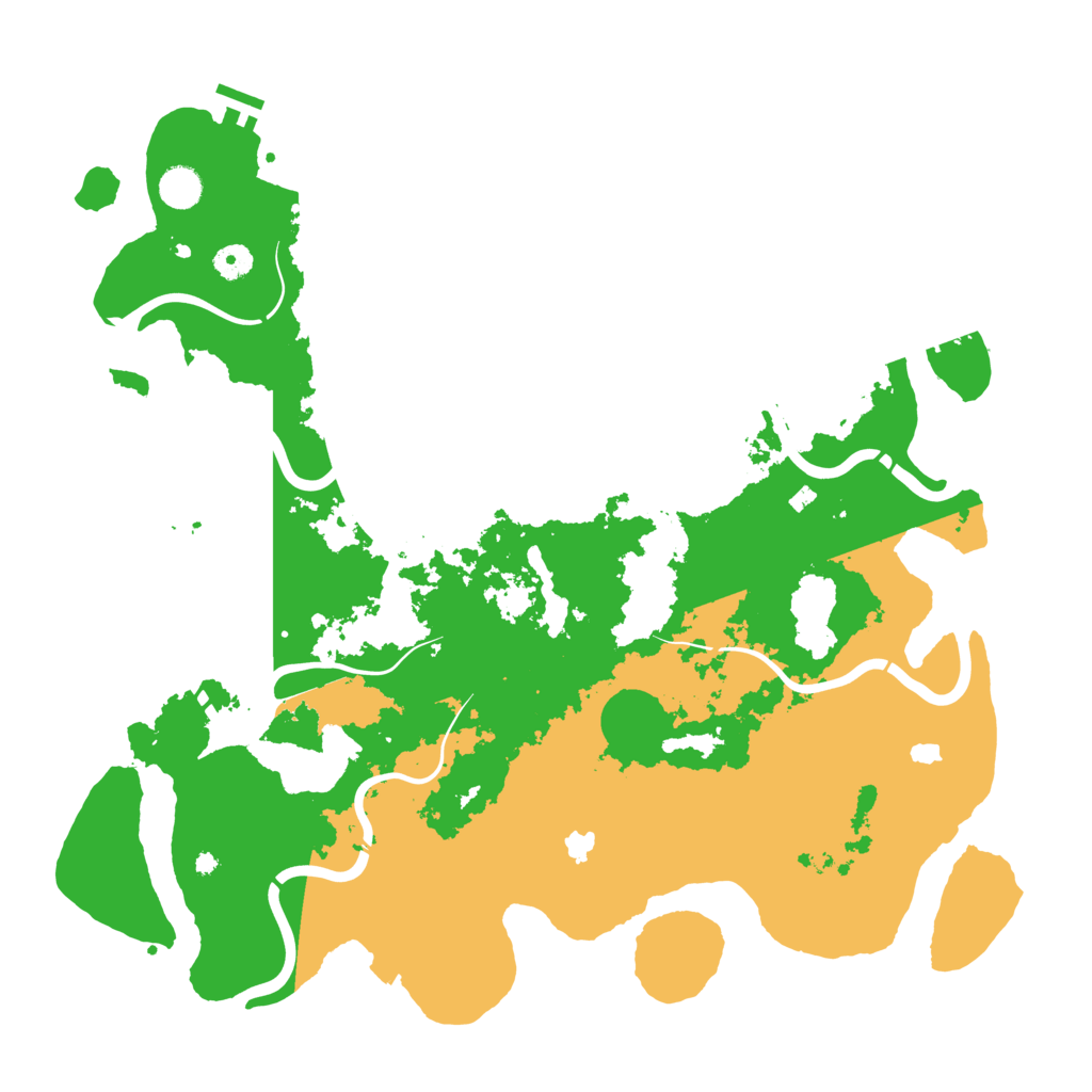 Biome Rust Map: Procedural Map, Size: 4500, Seed: 5202528