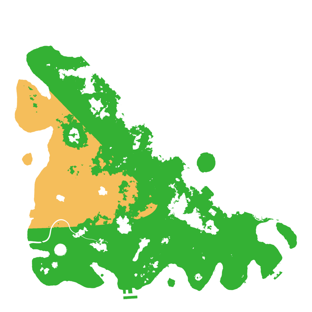 Biome Rust Map: Procedural Map, Size: 4500, Seed: 4784439