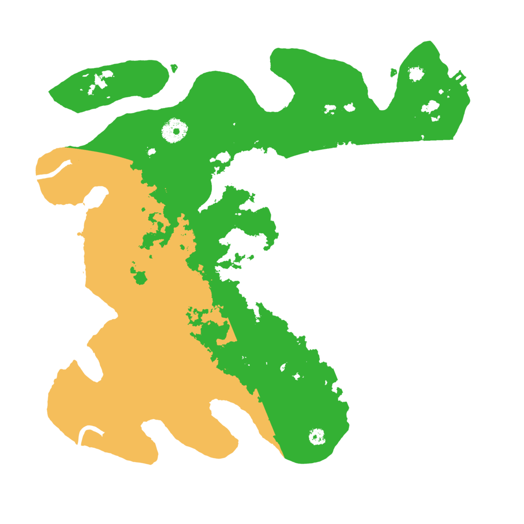 Biome Rust Map: Procedural Map, Size: 3250, Seed: 4058892