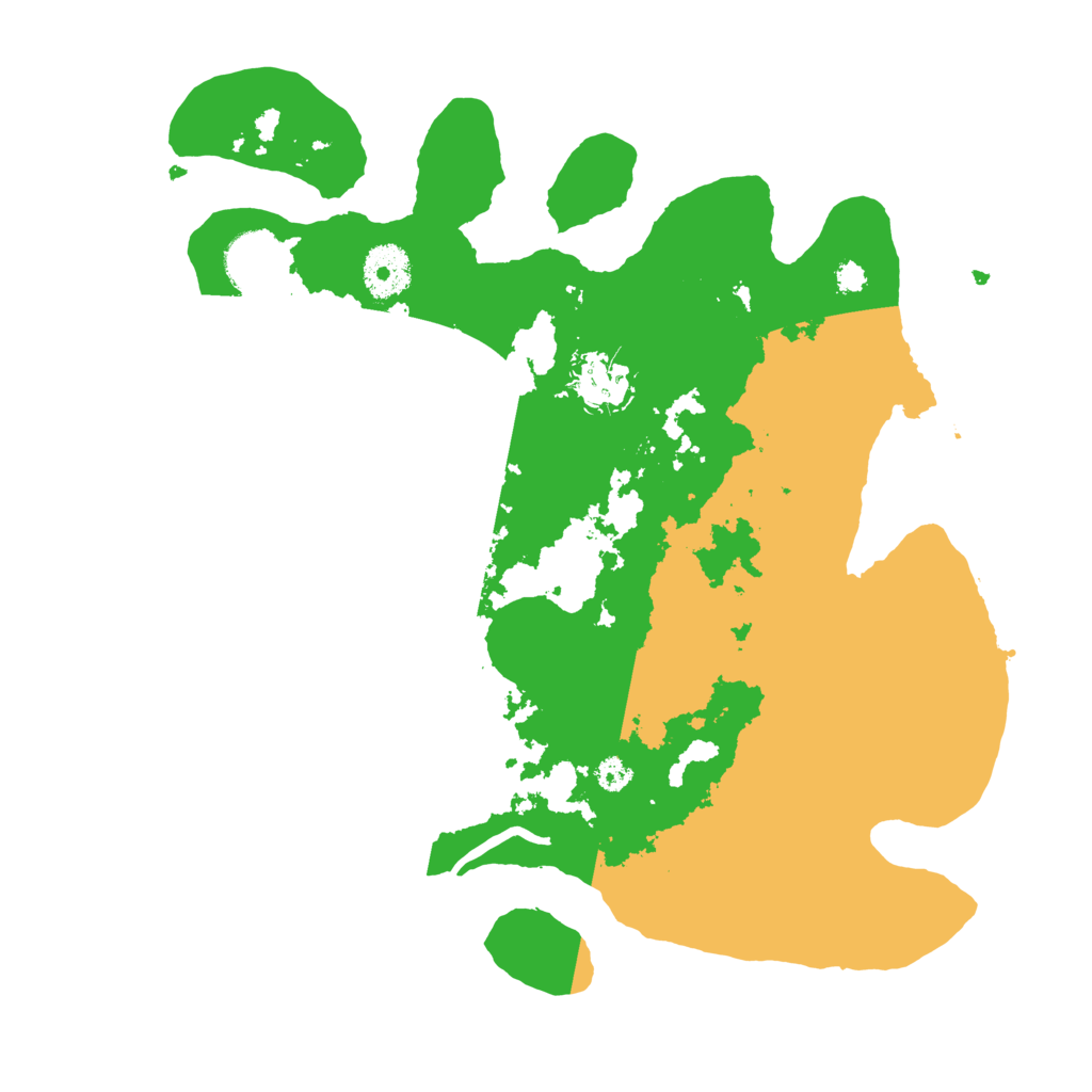 Biome Rust Map: Procedural Map, Size: 3250, Seed: 3172776