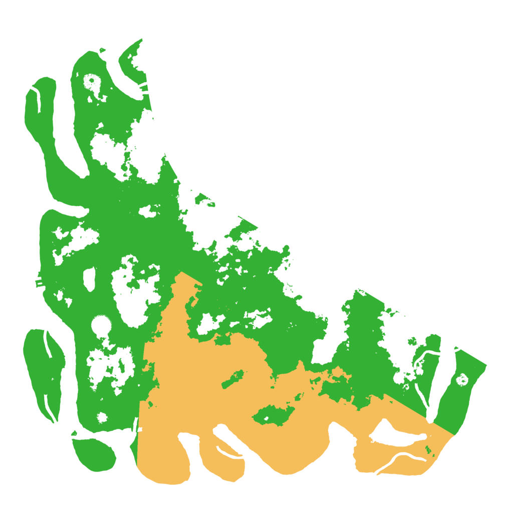 Biome Rust Map: Procedural Map, Size: 4500, Seed: 3830139