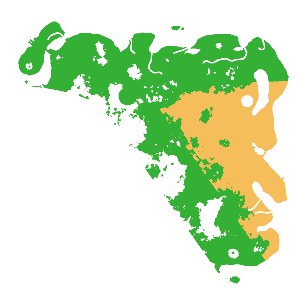 Biome Rust Map: Procedural Map, Size: 4500, Seed: 163007576