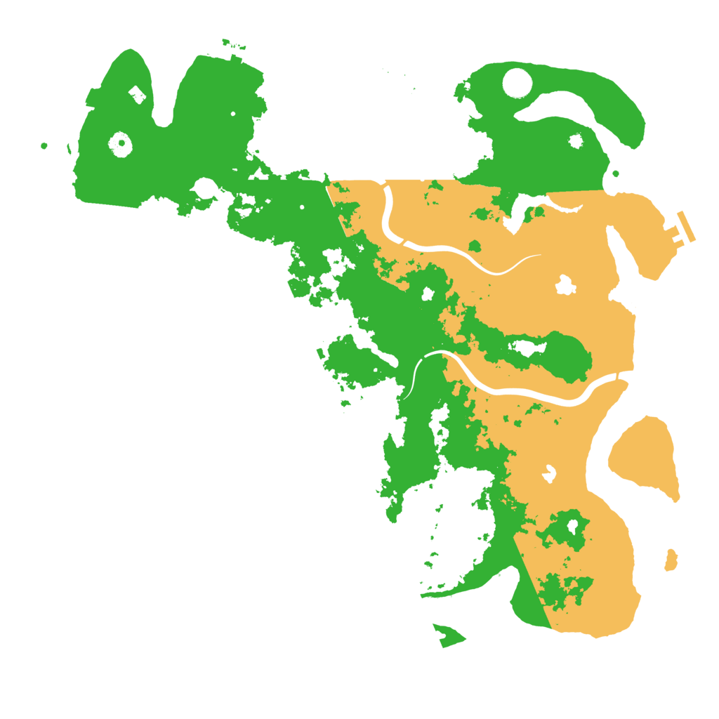 Biome Rust Map: Procedural Map, Size: 4500, Seed: 4378273