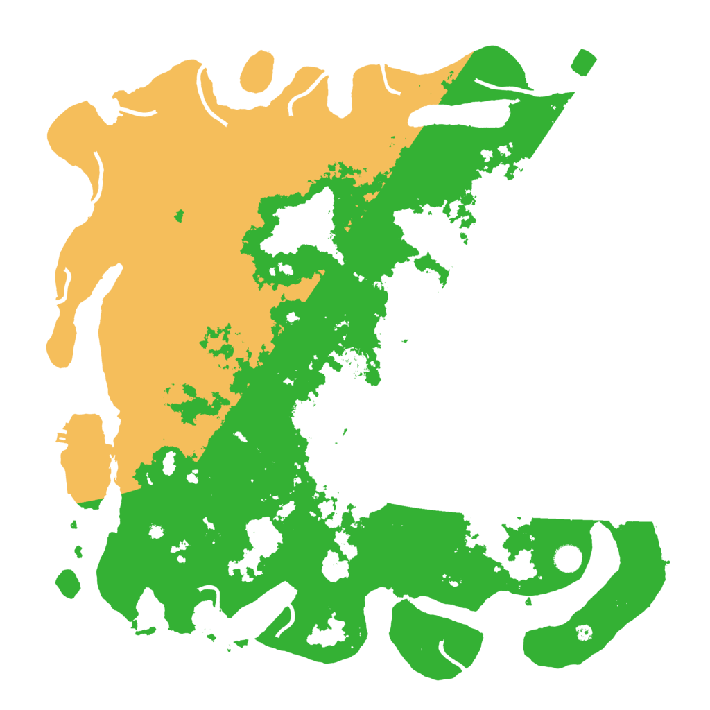 Biome Rust Map: Procedural Map, Size: 4500, Seed: 5560701