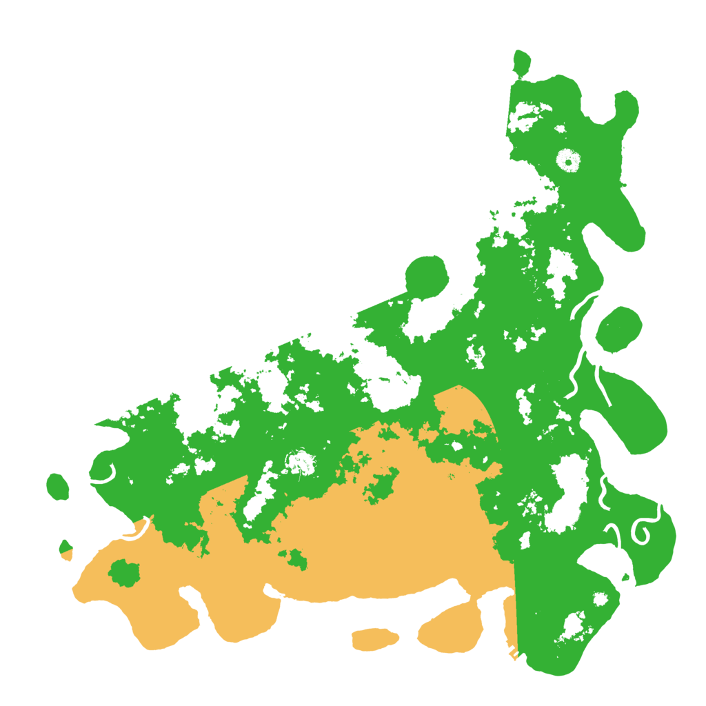 Biome Rust Map: Procedural Map, Size: 4500, Seed: 983300