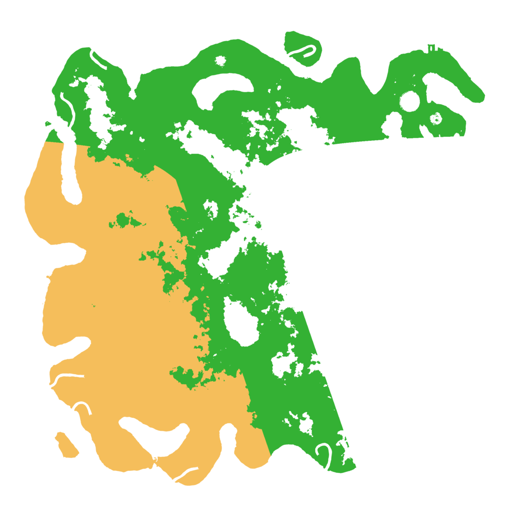 Biome Rust Map: Procedural Map, Size: 4500, Seed: 2638841