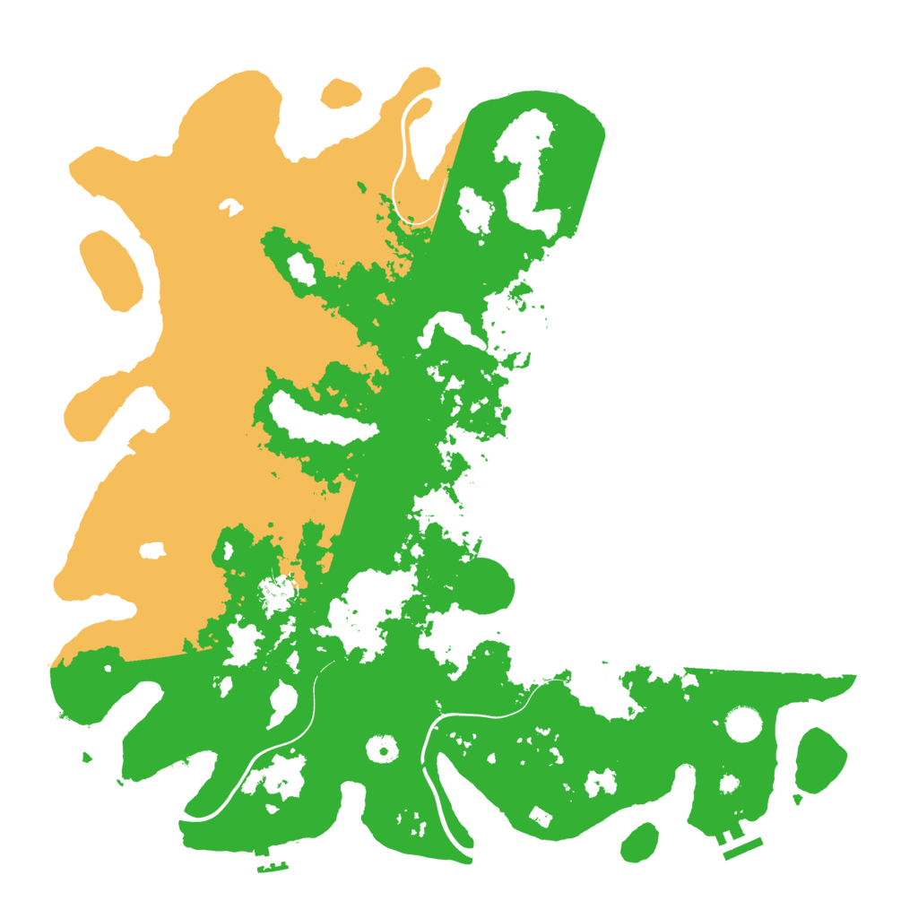 Biome Rust Map: Procedural Map, Size: 4500, Seed: 1776728