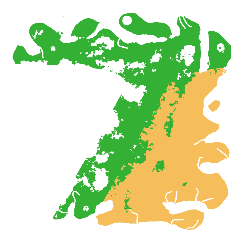 Biome Rust Map: Procedural Map, Size: 4500, Seed: 1282247
