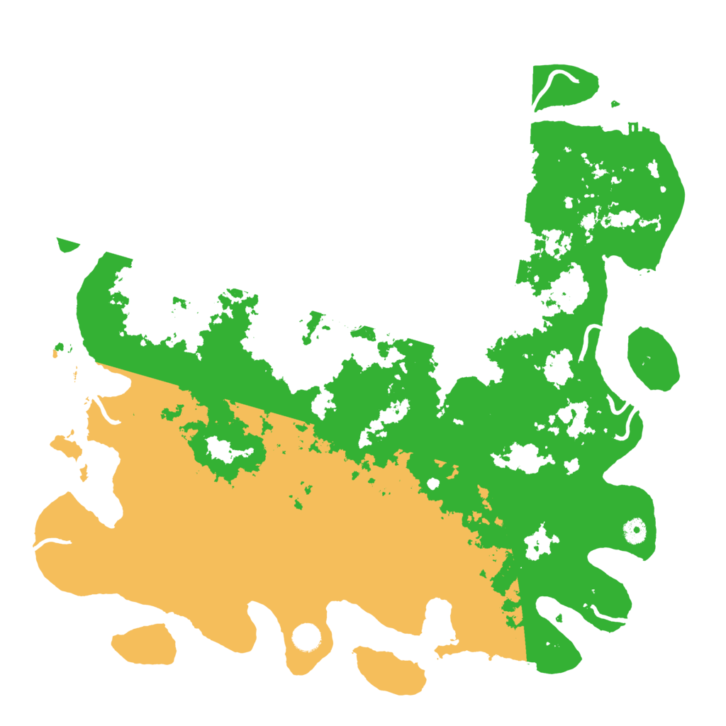 Biome Rust Map: Procedural Map, Size: 4500, Seed: 6170239