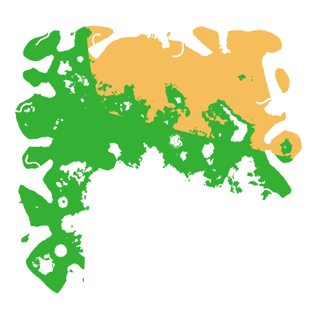 Biome Rust Map: Procedural Map, Size: 4500, Seed: 266897805