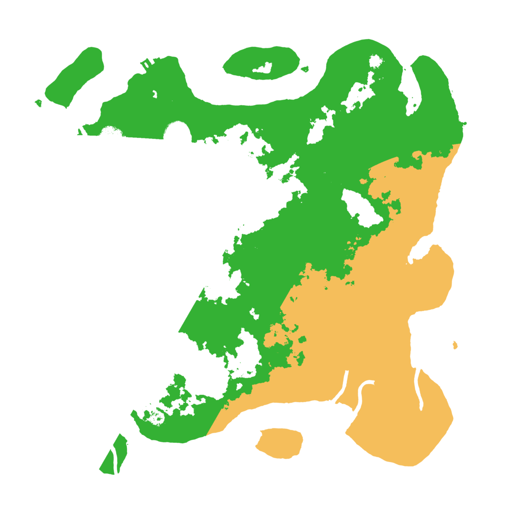 Biome Rust Map: Procedural Map, Size: 3500, Seed: 563066309