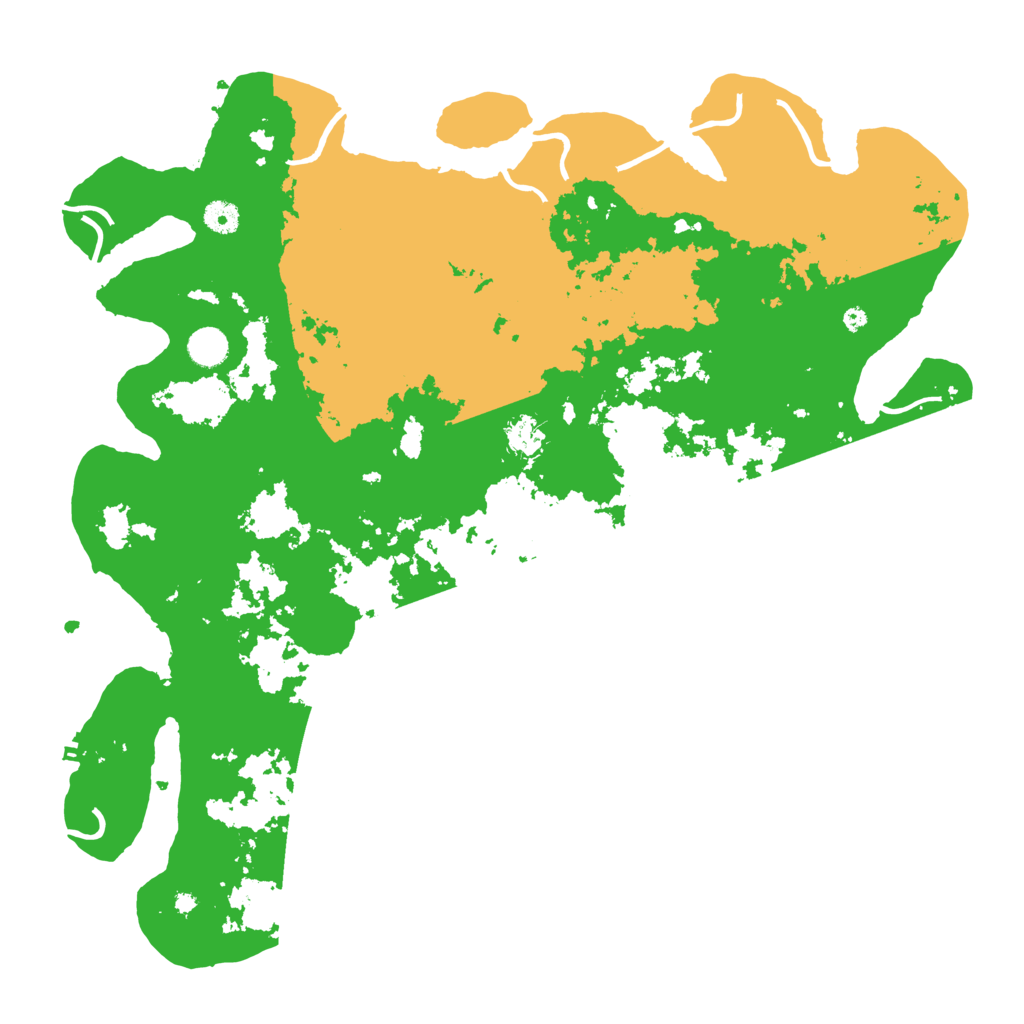 Biome Rust Map: Procedural Map, Size: 4500, Seed: 926171