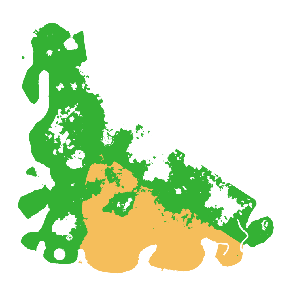 Biome Rust Map: Procedural Map, Size: 4500, Seed: 2118375