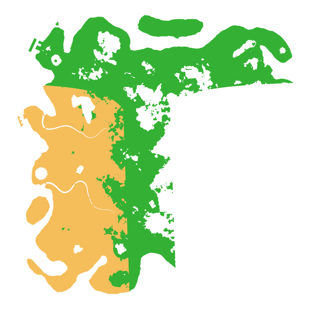 Biome Rust Map: Procedural Map, Size: 4500, Seed: 4423864