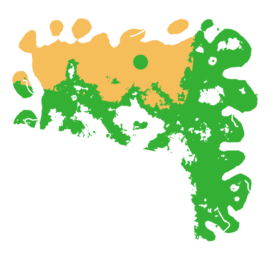 Biome Rust Map: Procedural Map, Size: 4750, Seed: 6738