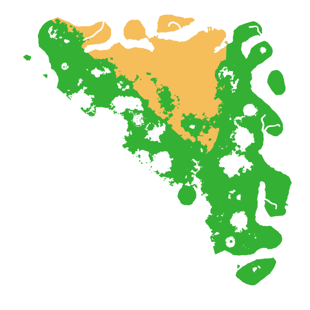 Biome Rust Map: Procedural Map, Size: 4500, Seed: 37210
