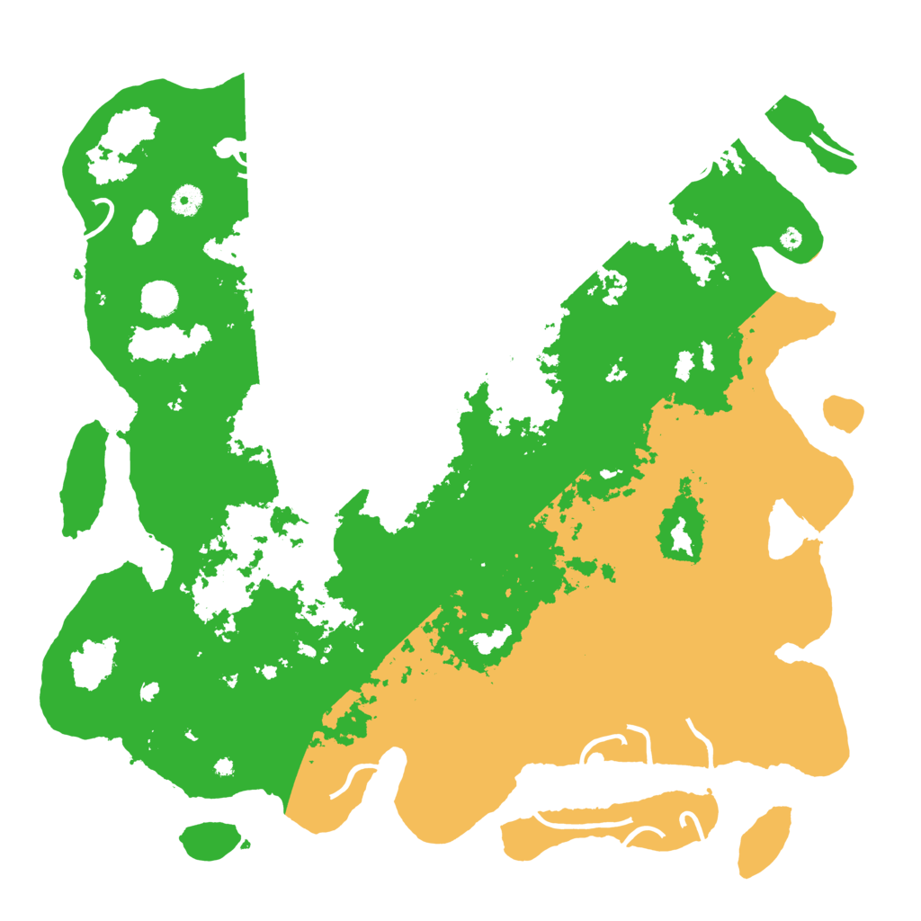 Biome Rust Map: Procedural Map, Size: 4500, Seed: 85204