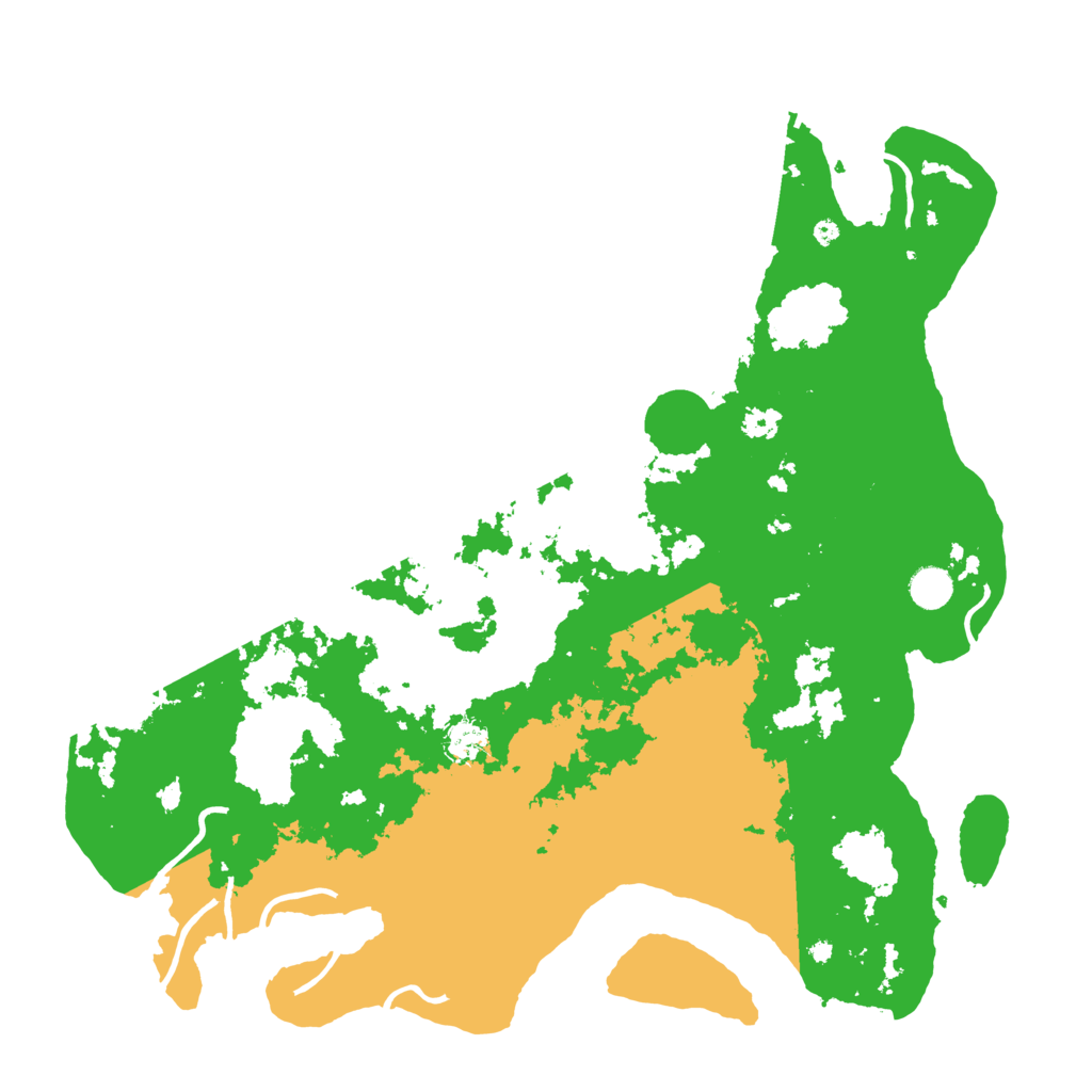 Biome Rust Map: Procedural Map, Size: 4500, Seed: 2813463