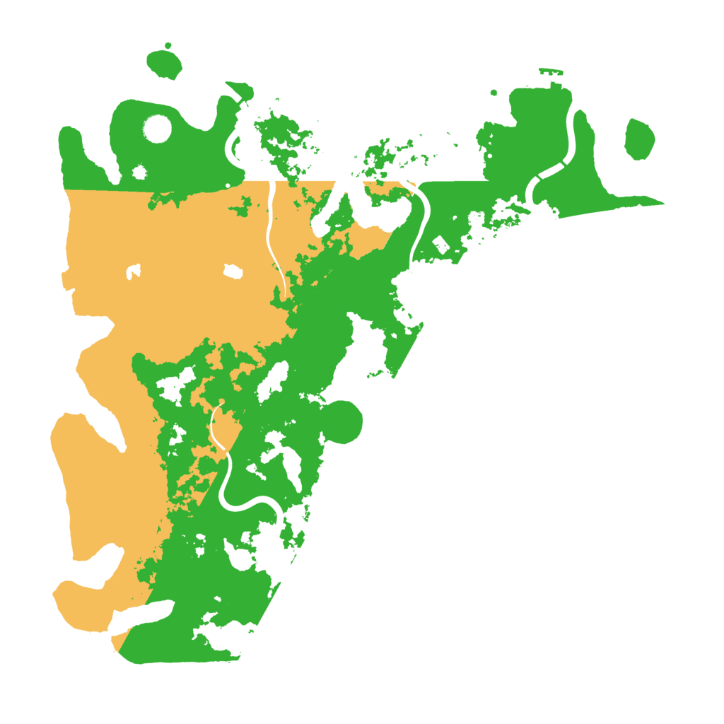 Biome Rust Map: Procedural Map, Size: 4500, Seed: 4367830