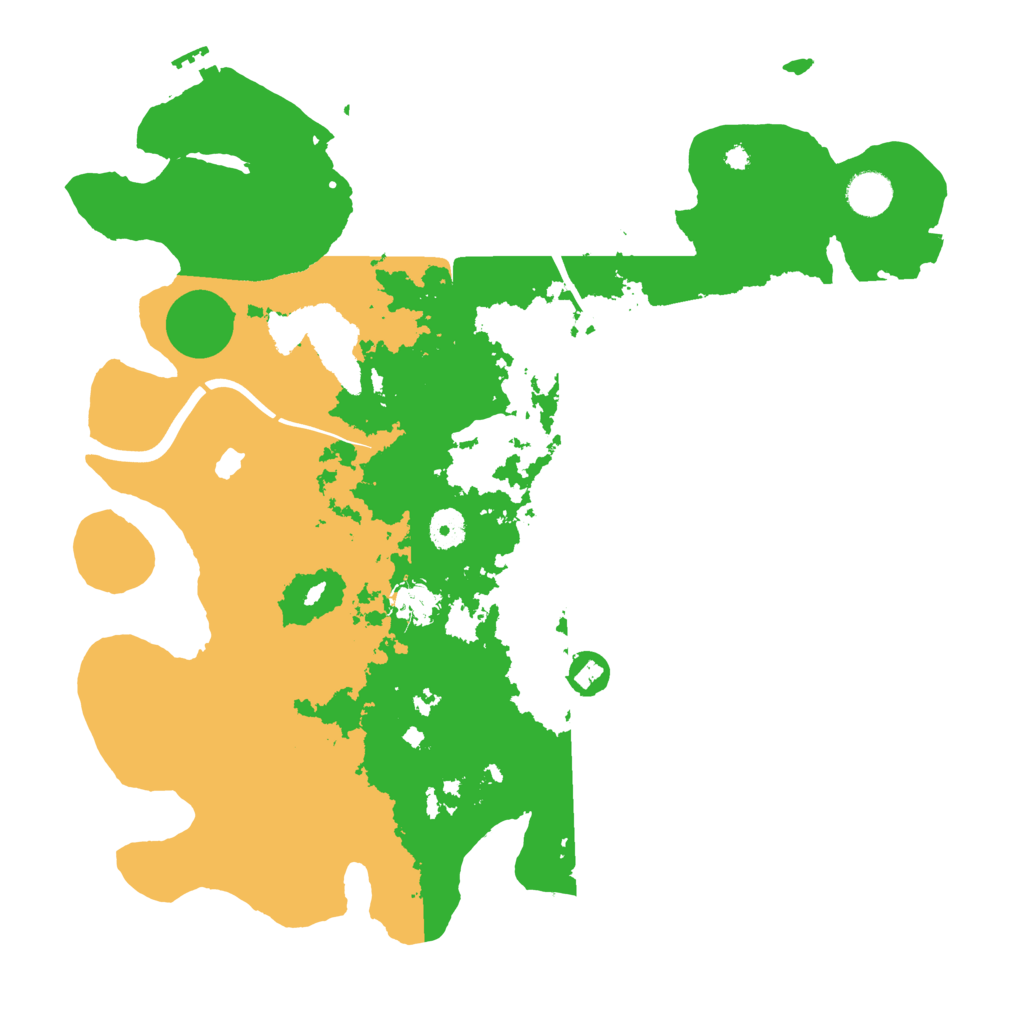 Biome Rust Map: Procedural Map, Size: 4000, Seed: 1405
