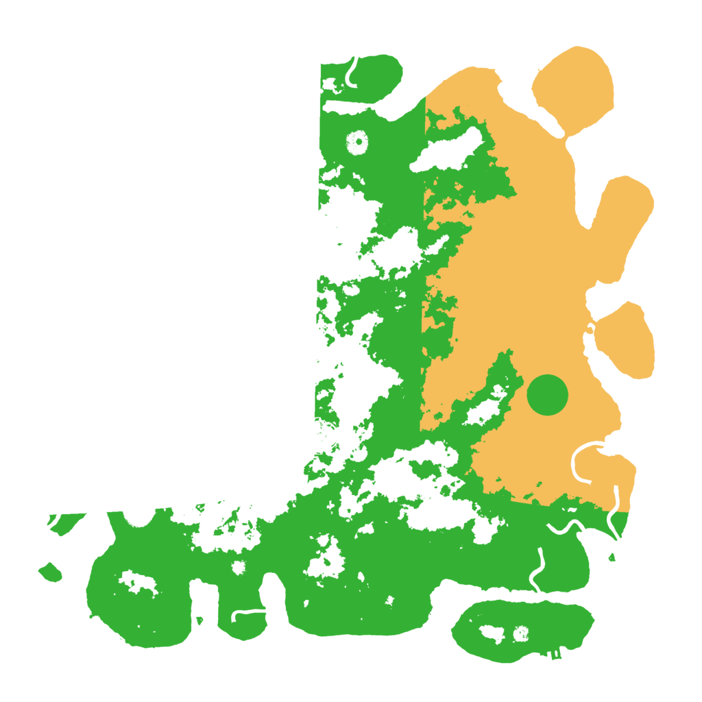Biome Rust Map: Procedural Map, Size: 4500, Seed: 3439396