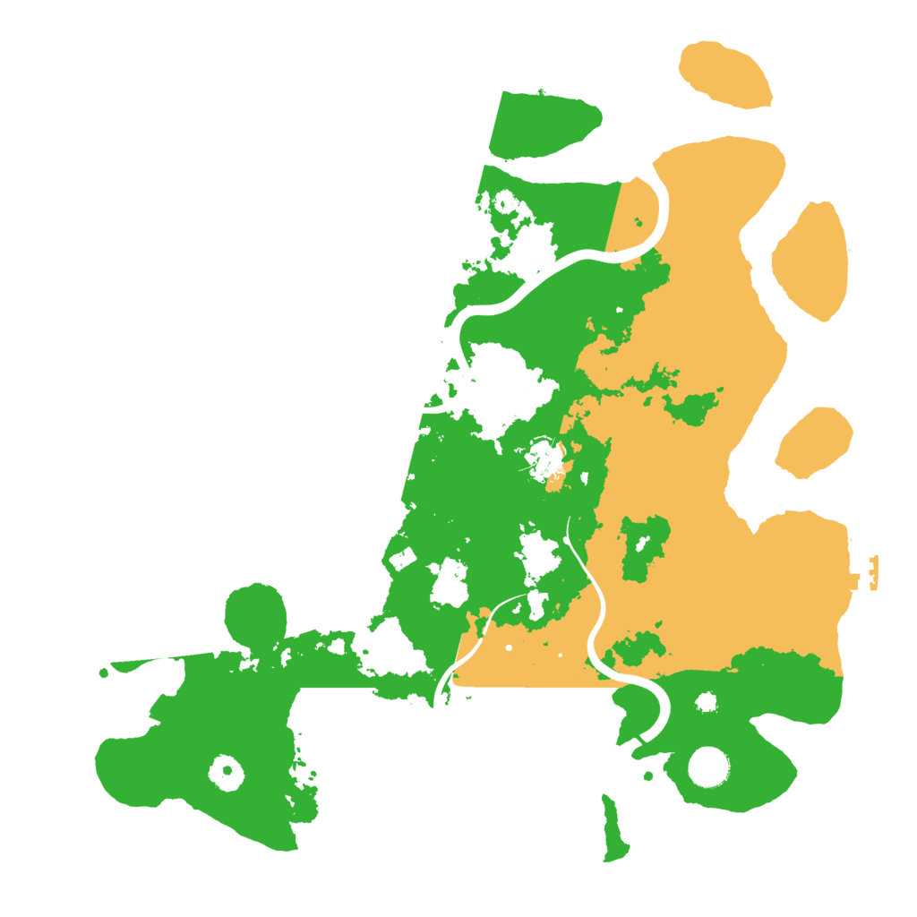 Biome Rust Map: Procedural Map, Size: 3950, Seed: 474412118
