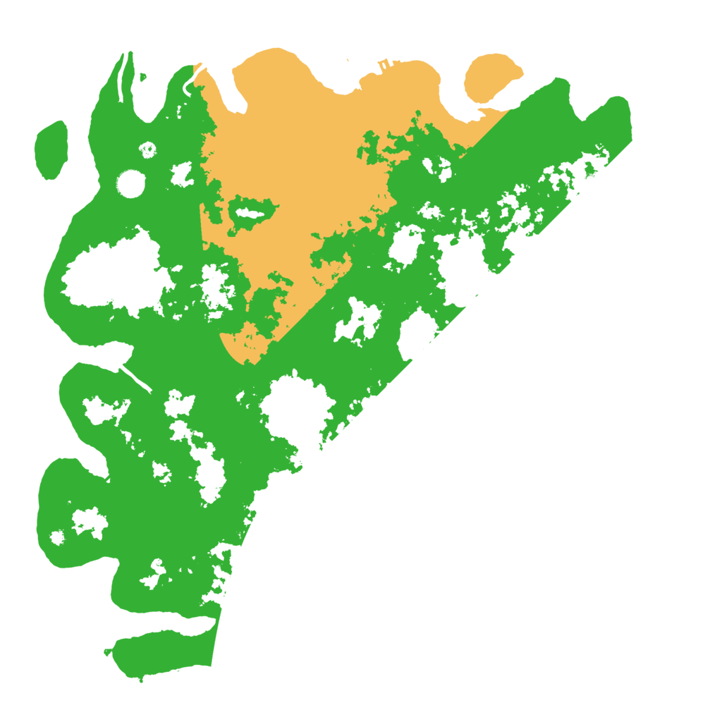 Biome Rust Map: Procedural Map, Size: 4500, Seed: 2720803