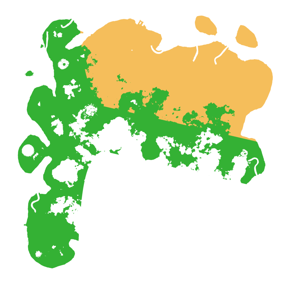 Biome Rust Map: Procedural Map, Size: 4250, Seed: 28048