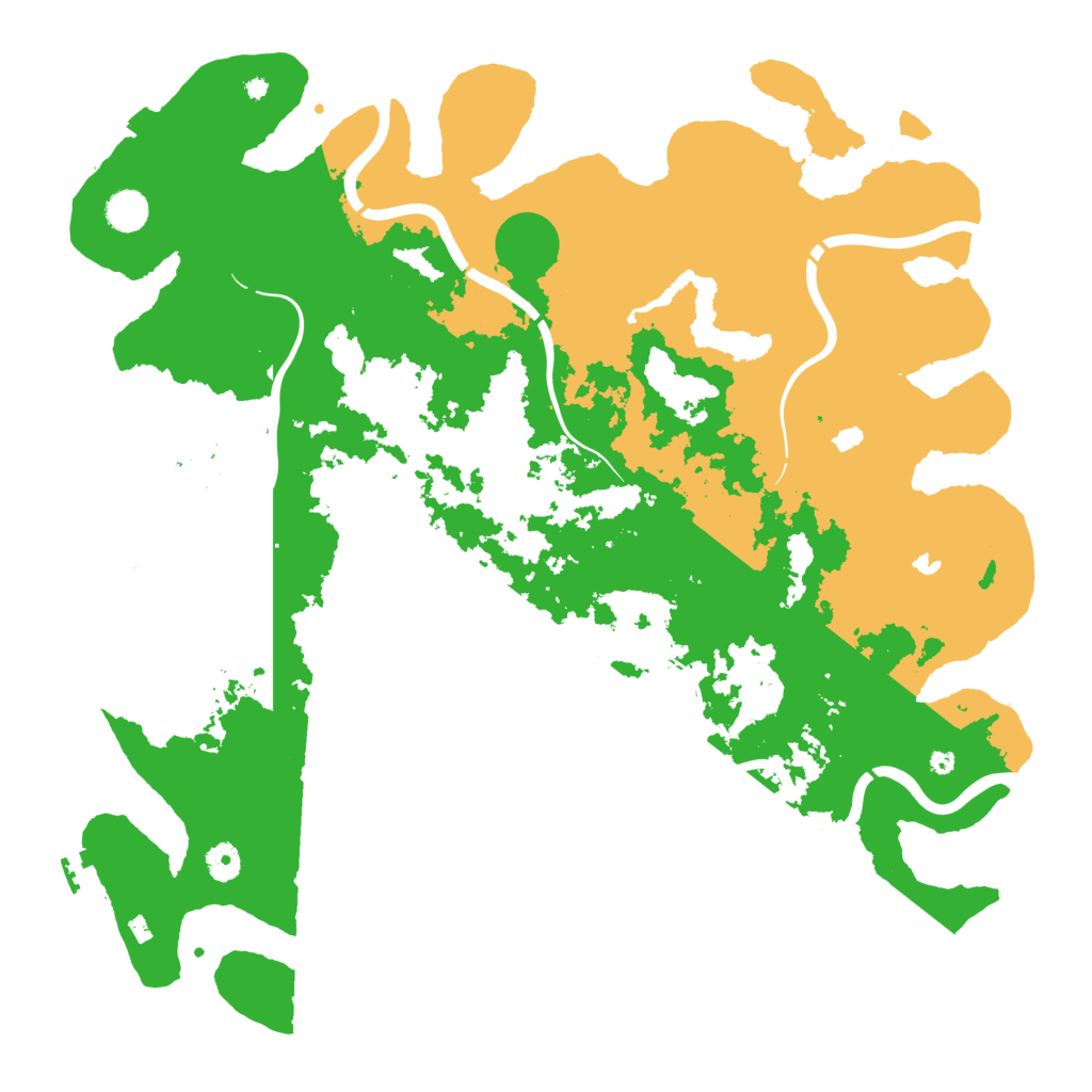 Biome Rust Map: Procedural Map, Size: 4500, Seed: 759394