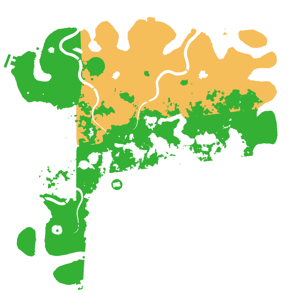 Biome Rust Map: Procedural Map, Size: 4500, Seed: 6044965