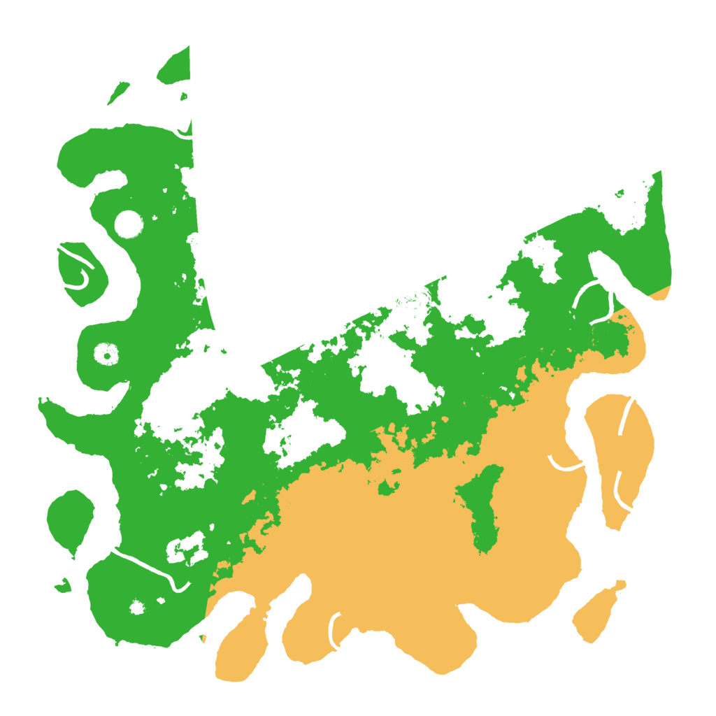 Biome Rust Map: Procedural Map, Size: 4500, Seed: 6009109