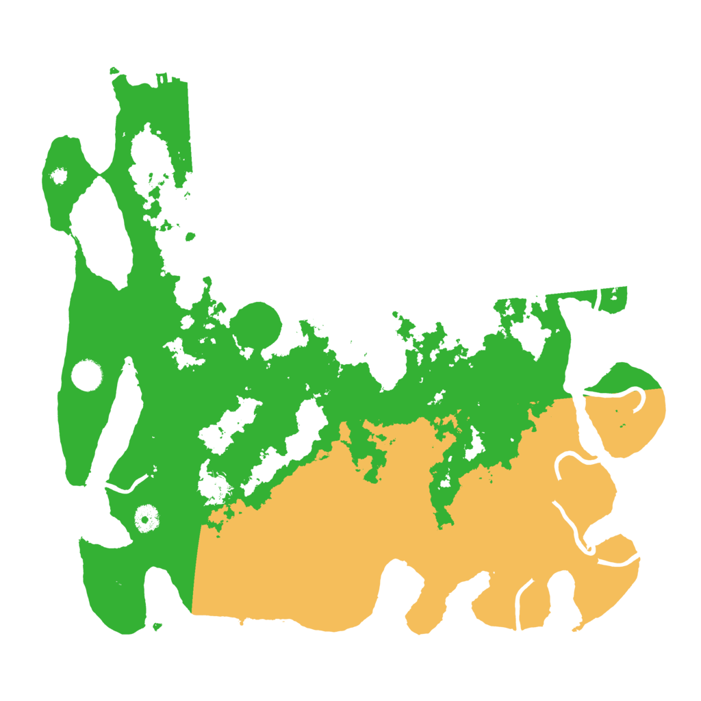 Biome Rust Map: Procedural Map, Size: 4000, Seed: 87122915