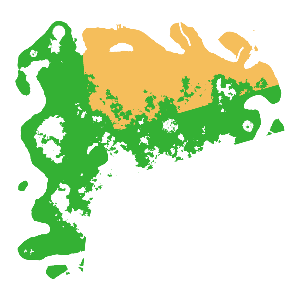 Biome Rust Map: Procedural Map, Size: 4250, Seed: 95345354