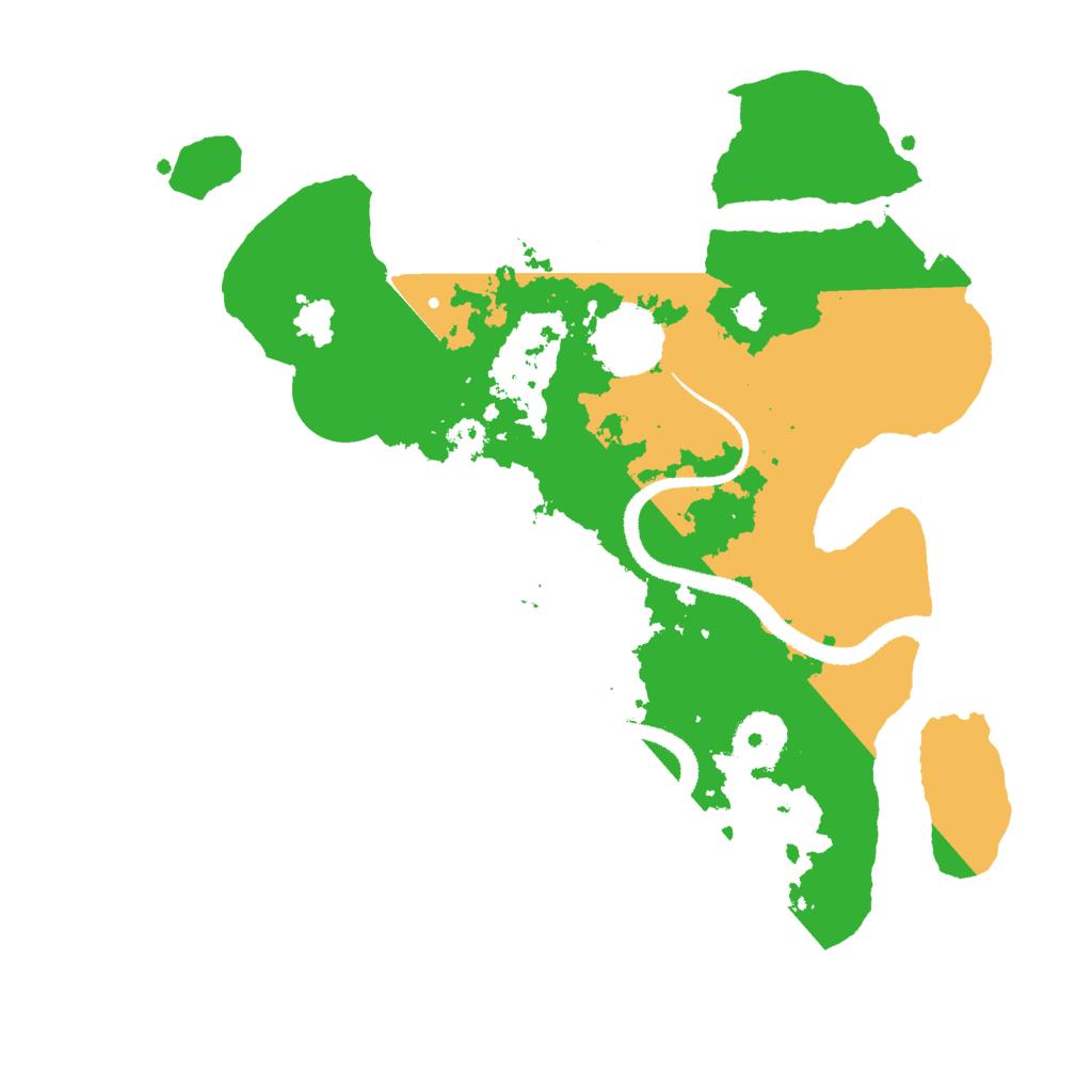 Biome Rust Map: Procedural Map, Size: 3000, Seed: 1699098083