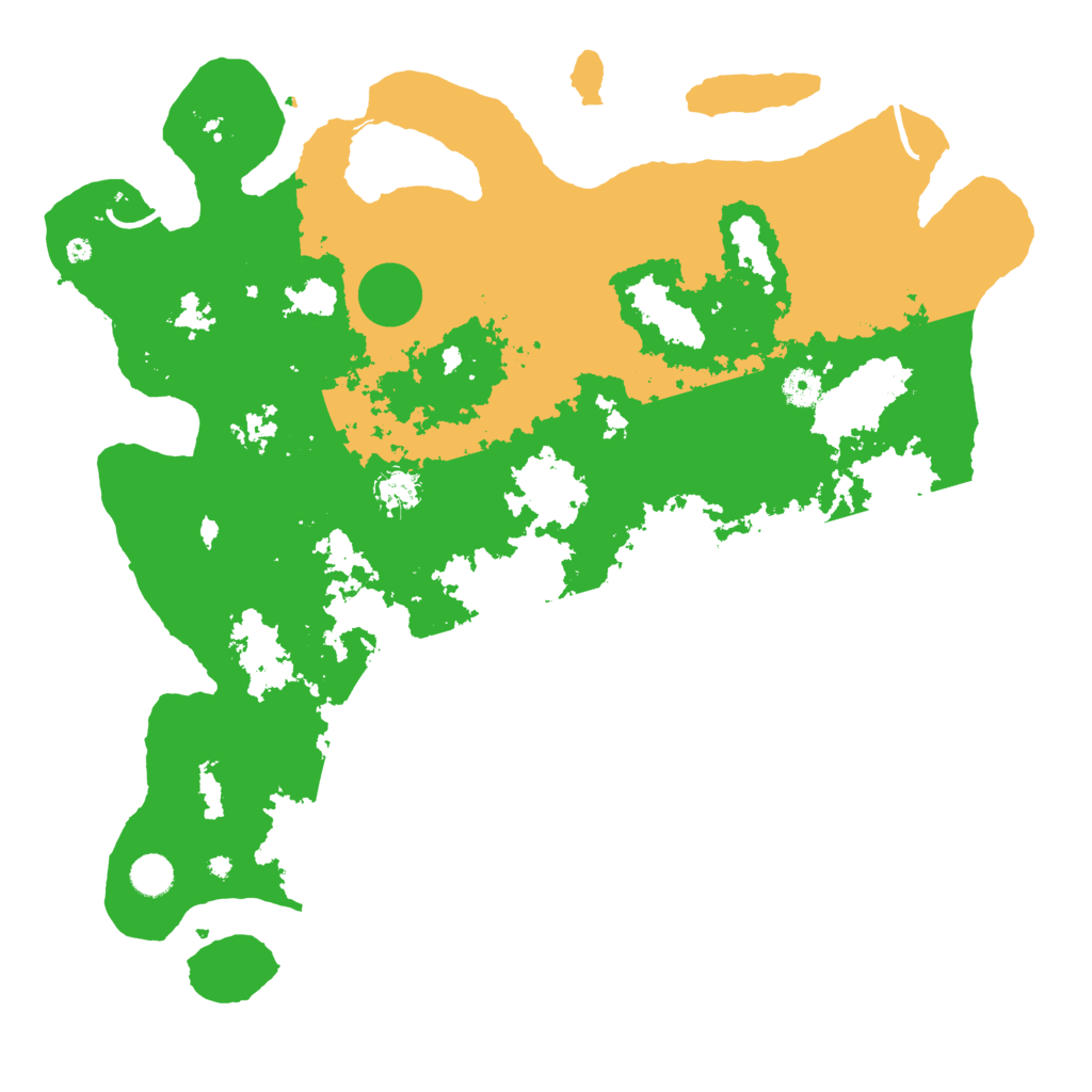 Biome Rust Map: Procedural Map, Size: 4500, Seed: 649165