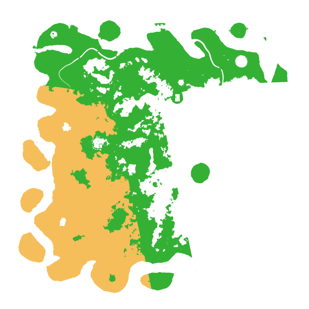 Biome Rust Map: Procedural Map, Size: 4500, Seed: 247179