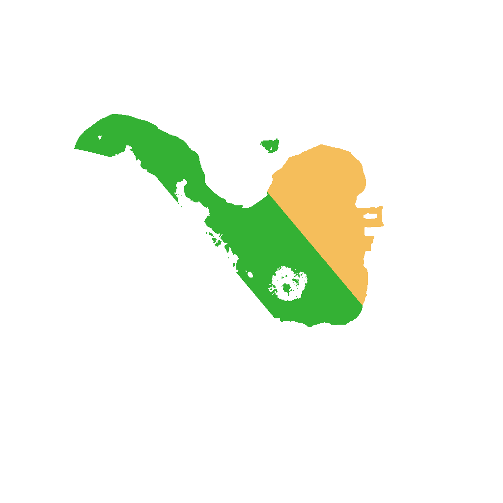 Biome Rust Map: Procedural Map, Size: 1500, Seed: 419824363