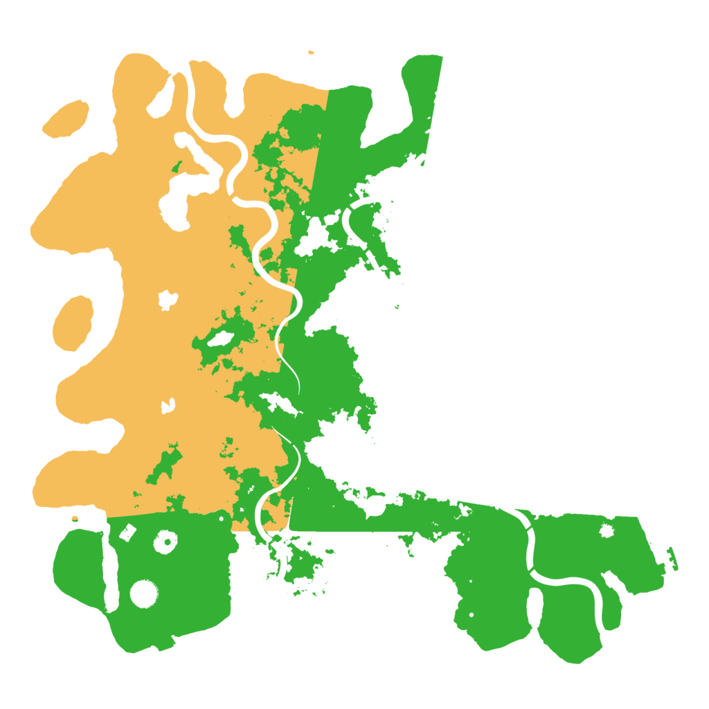 Biome Rust Map: Procedural Map, Size: 4500, Seed: 2597974