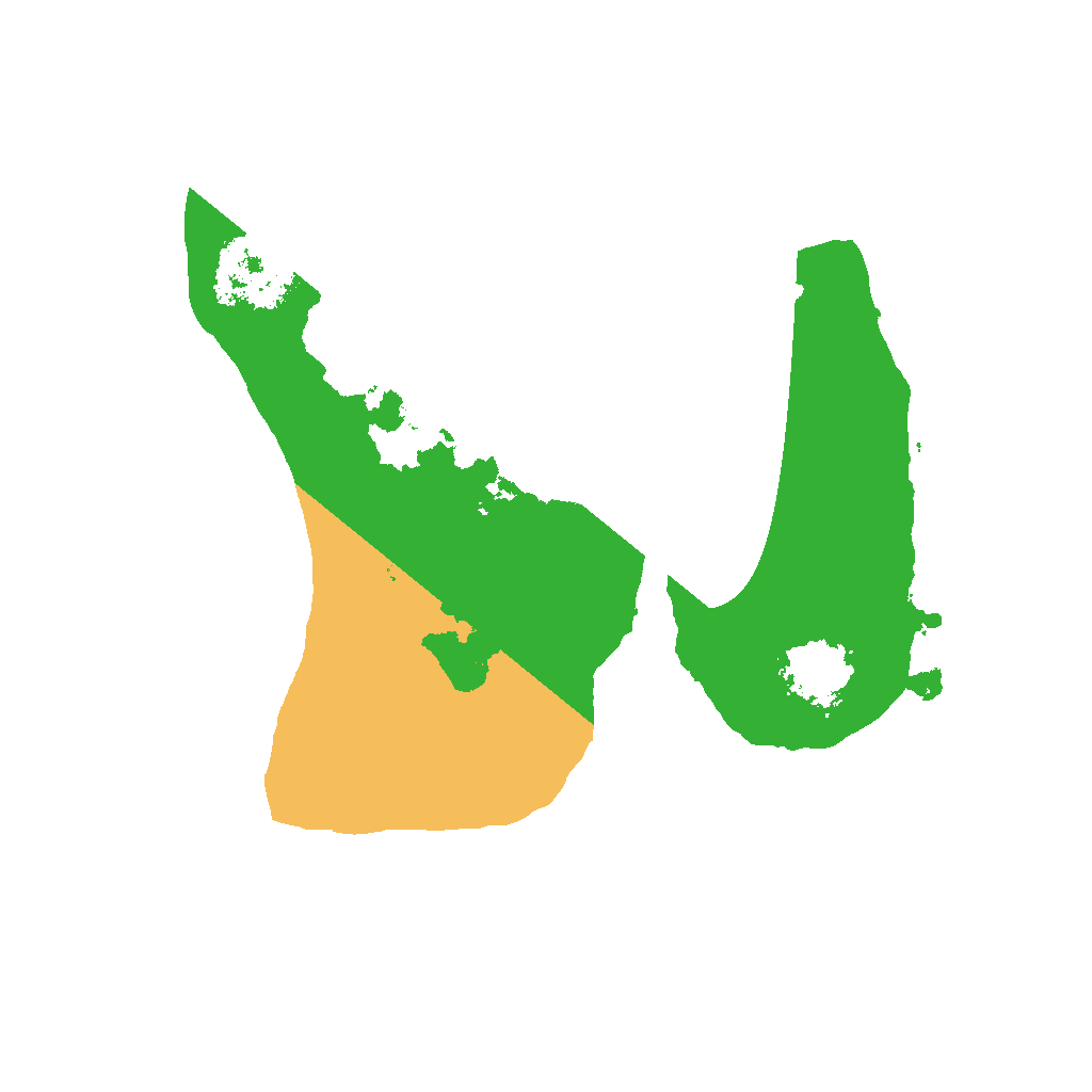 Biome Rust Map: Procedural Map, Size: 1500, Seed: 2492543