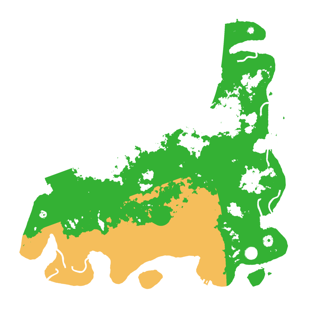 Biome Rust Map: Procedural Map, Size: 4250, Seed: 837889