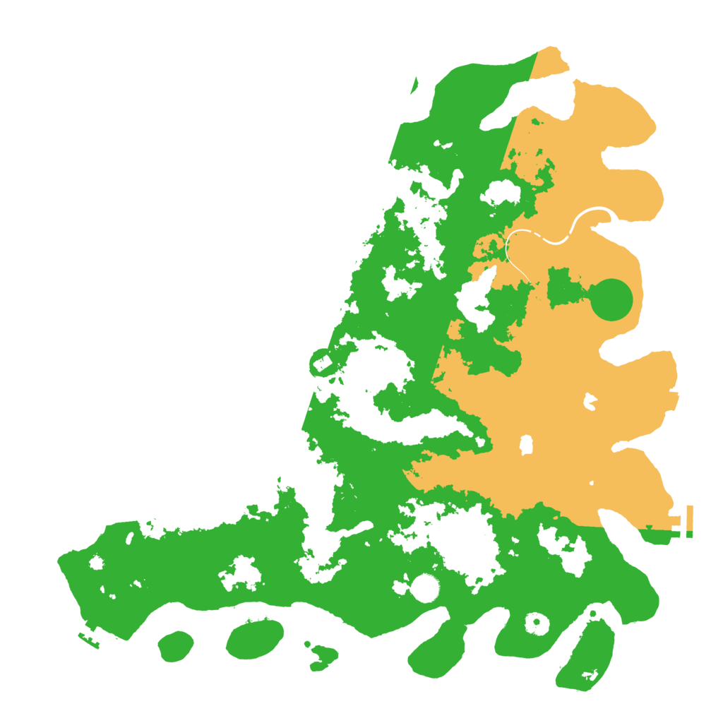 Biome Rust Map: Procedural Map, Size: 4500, Seed: 2948089