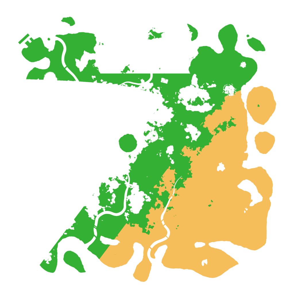 Biome Rust Map: Procedural Map, Size: 4500, Seed: 1767781