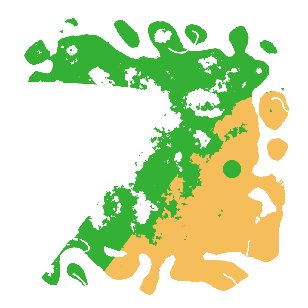 Biome Rust Map: Procedural Map, Size: 4500, Seed: 1767781