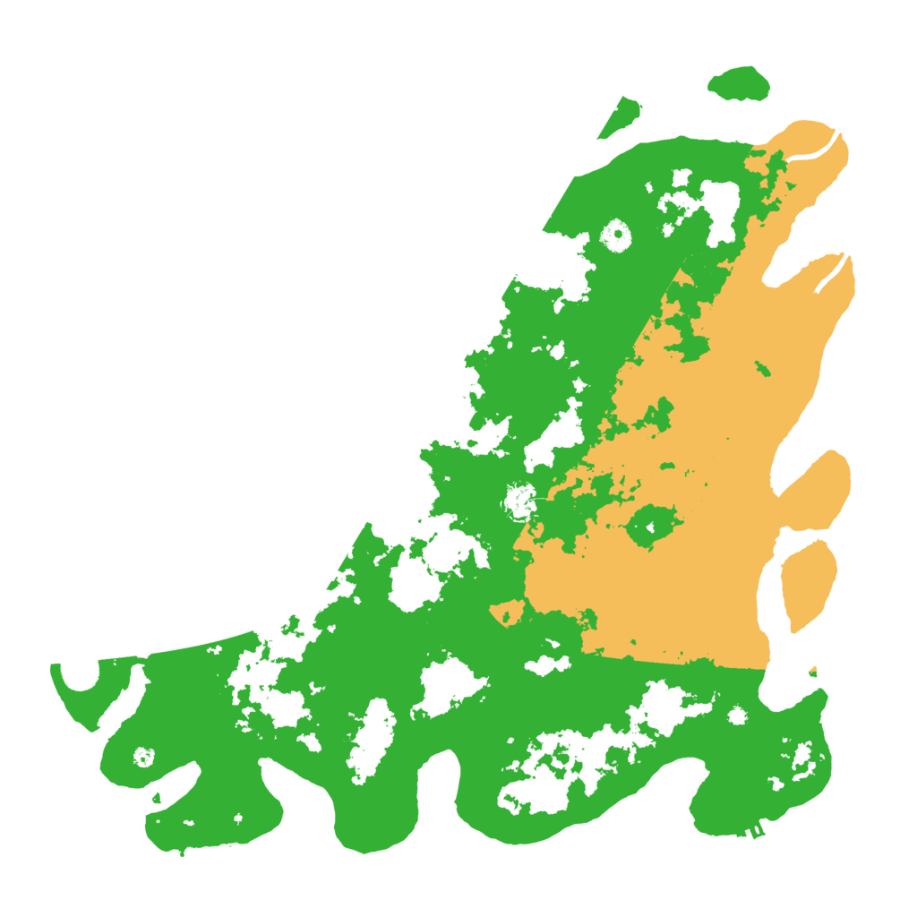 Biome Rust Map: Procedural Map, Size: 4500, Seed: 6192783