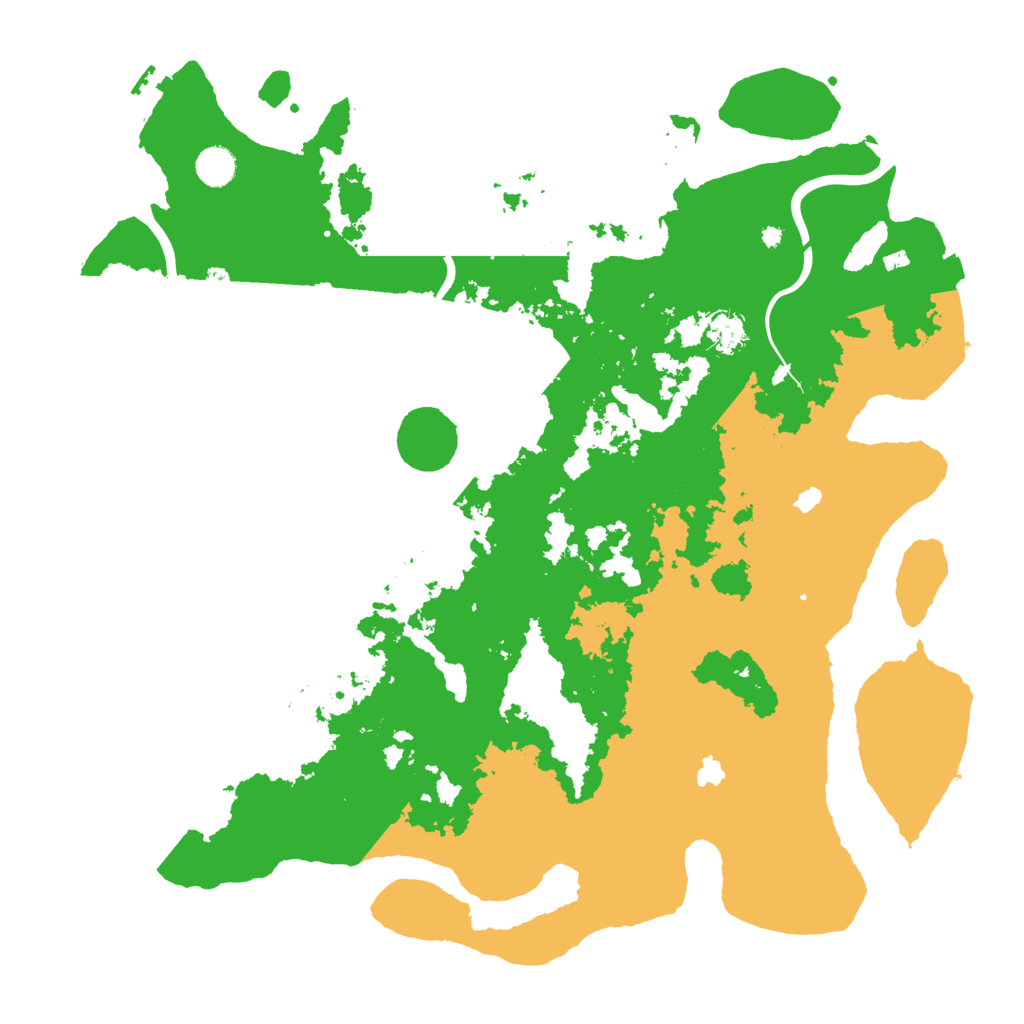 Biome Rust Map: Procedural Map, Size: 4500, Seed: 1412241